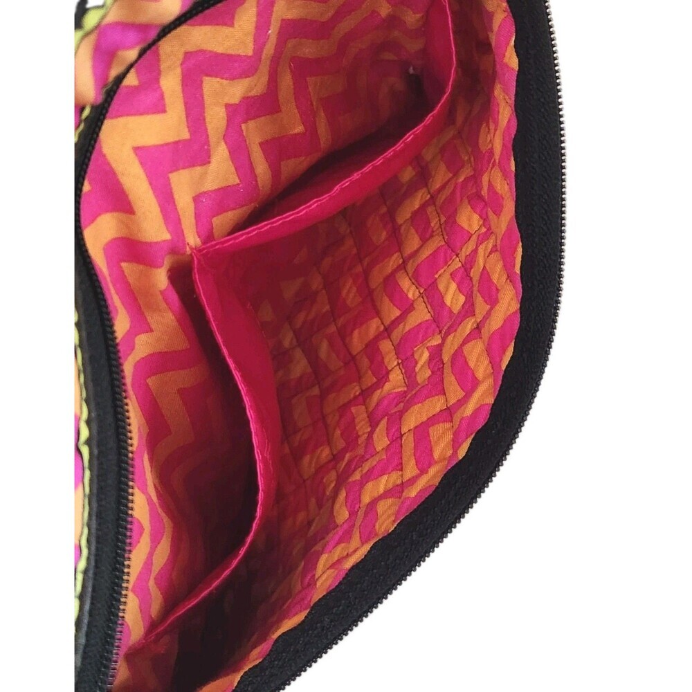 Vera Bradley Crossbody Bag Purse Ziggy Zinnia Floral Quilted Travel Handbang - Picture 4 of 14